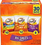 30 Count Goldfish Crackers Big Smiles Snack Variety Pack $10.74