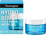 1.7-oz Neutrogena Hydro Boost Hyaluronic Acid Hydrating Water Gel Face Moisturizer $11