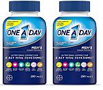 200-Count One-A-Day Men's Complete Multivitamin Supplement 2 for $20.34