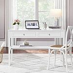 Home Decorators 47.80 Writing Desk $170, Saunder 5-Shelf Bookcase $60 and more