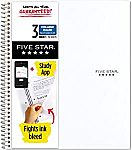 Five Star Spiral Notebook 150 Sheets $2