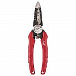 7.75" Milwaukee Combination Electricians 6-in-1 Wire Strippers Pliers $16.97