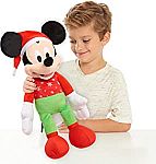Disney 22" Mickey Mouse Holiday 2021 Plush $6.20
