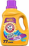Arm & Hammer Liquid Laundry 100.5oz Plus OxiClean Odor Blasters Fresh Burst $6.64