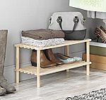 Whitmor 2 Tier Wood Household Shelves 8.40