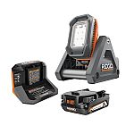 RIDGID 18V Cordless Flood Light Kit $99