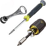 Klein Tools Multi-Bit Screwdriver and Mini Ratchet Tool Set (3-Piece) $6.33 (YMMV)