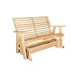 Palmetto Craft Capers Solid Pine Outdoor Glider $116 and more