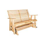 Palmetto Craft Capers Solid Pine Outdoor Glider $119 and more