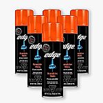 6-pack Edge Shave Gel, Sensitive Skin, 7-Ounce Cans $12.50