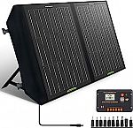 Eco-Worthy 60W Portable Solar Panel w/ 20A Controller $59.99