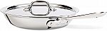 All-Clad D3 3-Ply Stainless Steel 10" Fry Pan with Lid $70