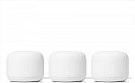 3-Pack Google Nest Mesh WiFi Router (4x4 AC2200) $160