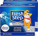 37 lbs Fresh Step Clumping Cat Litter $16 and more