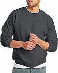Men's Hanes Pullover Ecosmart Fleece Sweatshirt $7.37