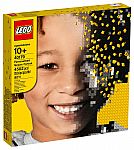 LEGO Mosaic Maker Personalized Portrait (40179) + Summer Fun Add-On Pack $60