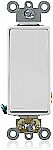 20-Amp Leviton 5621-2W Decora Single-Pole AC Quiet Rocker Switch $5.59