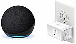 Echo Dot (5th Gen) with Kasa Smart Plug Mini $28
