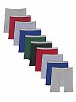10-Pack Hanes Men's Tagless ComfortSoft Boxer Briefs $19.98
