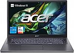 Acer Aspire 5 17 17.3" FHD Slim Laptop (i5-1335U 8GB 512GB) $549
