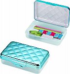 It's Academic Metallic Pencil Case Box $5