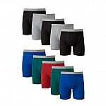 Hanes Men's Assorted Boxer Briefs, 10 Pack $20