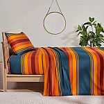 Pendleton Flannel Cotton Queen Sheet Set $10
