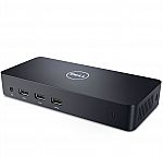 Dell D3100 USB 3.0 Ultra HD/4K Triple Display Docking Station $106.05
