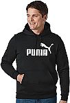 PUMA Men's Essentials Big Logo Fleece Hoodie $16