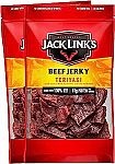 2-Pack 9 Oz Jack Link's Beef Jerky, Teriyaki $13.49