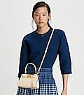 Tory Burch Semi Annual Sale - Extra 25% Off: Lee Radziwill Petite Bag $285 and more