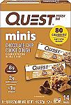 14-Ct Quest Nutrition Mini Chocolate Chip Cookie Dough Protein Bars $9.59