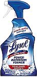 Lysol Power Foaming Cleaning Spray 32 Oz $2.84