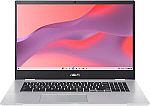 ASUS 17.3" FHD Chromebook Laptop (N4500 4GB  64GB) $169