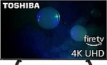 Toshiba 65" C350 LED 4K Smart Fire TV $330