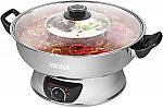 5-Qt Aroma Stainless Steel Hot Pot $37.20