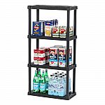 IRIS USA 4-Tier Shelving Unit 24"W x 12"D x 48"H $25.53