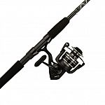 PENN 8' Pursuit III 2-Piece Fishing Rod and Reel (Size 6000) Spinning Combo $28