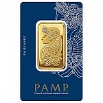 1 oz Gold Bar PAMP Suisse Lady Fortuna Veriscan $2069.99