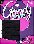 8-Ct Goody Thick Hair Ties Athletic Hair Bands $2.48