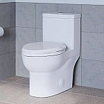 PELHAM & WHITE Packard 1/1.6 GPF Dual Flush Elongated Bowl Toilet $179