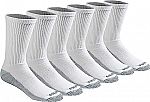 6-Pairs Dickies Men's Dri-tech Moisture Control Crew Socks $9