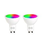 2-Pack Helloify 40W GU10 LED Smart WiFi Color Changing Light Bulb $4.64
