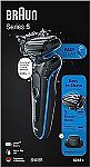 Braun Series 5 5018s Rechargeable Wet & Dry Men's Electric Shaver with Precision Trimmer $40