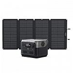EcoFlow RIVER 2 Max 500W Solar Power Station + 160W Portable Solar Panel $499