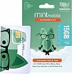 Mint Mobile - 15GB/mo Plan for 3 Months Service $36