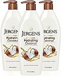 3-pack Jergens Hydrating Coconut Body Moisturizer, 16.8 Ounce $12.92
