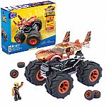 187-Piece MEGA Hot Wheels Monster Trucks Building Toy Playset $7.95