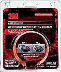 3M Headlight Lens Restoration System 1 Kit $12.06