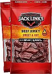 2-Pack of 9-Oz Jack Link's Beef Jerky, Sweet & Hot $15